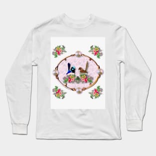 Cute Birds Long Sleeve T-Shirt